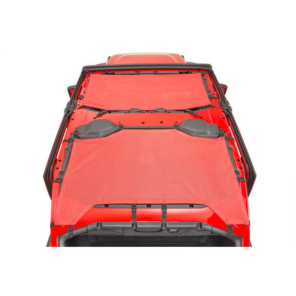 Load image into Gallery viewer, MasterTop ShadeMaker Freedom Mesh Bimini Top Plus for 18-23 Jeep Wrangler JL Unlimited