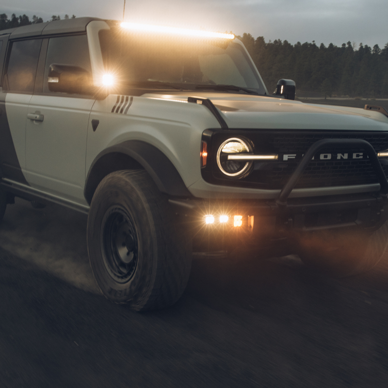 Load image into Gallery viewer, Ford Bronco (2021+) - LED Modular Bumper Fog Light Kit