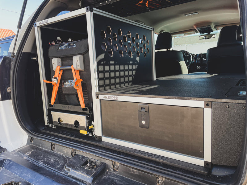 Load image into Gallery viewer, Goose Gear Toyota 4Runner 2010-Present 5th Gen. - Single Drawer Module with Fitted Top Plate - 22-3/16"W x 10"H x 36"D