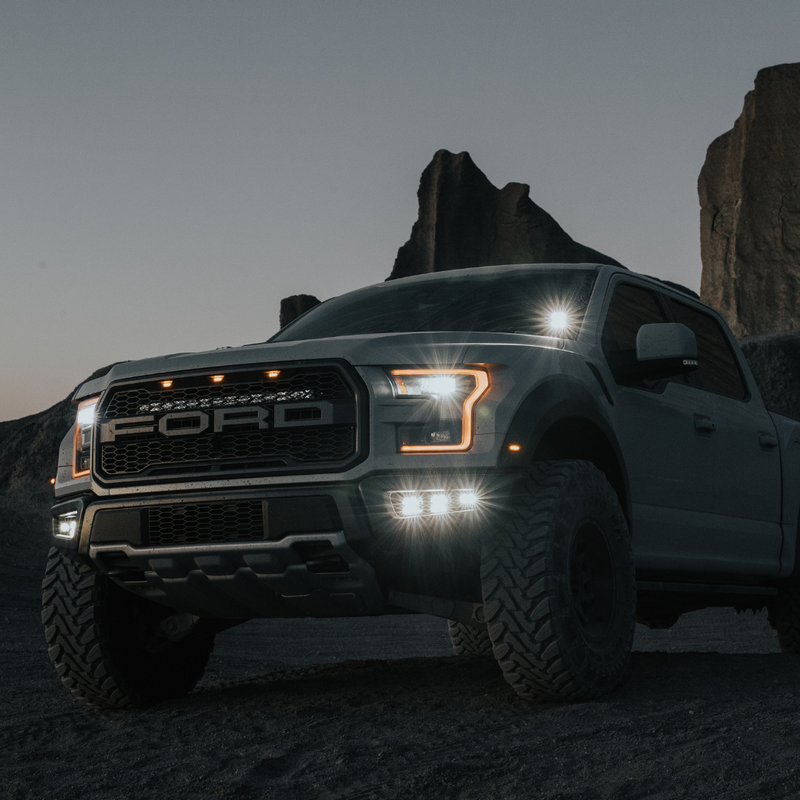 Load image into Gallery viewer, ford raptor with heretic led fog lights