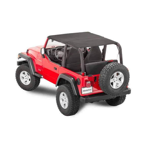 Load image into Gallery viewer, MasterTop Ultimate Summer Combo in MasterTwill® Fabric for 97-06 Soft Top Equipped Jeep TJ Wrangler