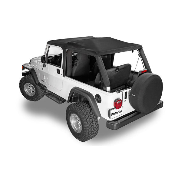 Load image into Gallery viewer, MasterTop SkyMaster® Fastback Fabric Only Replacement Soft Top for 04-06 Jeep Wrangler Unlimited LJ