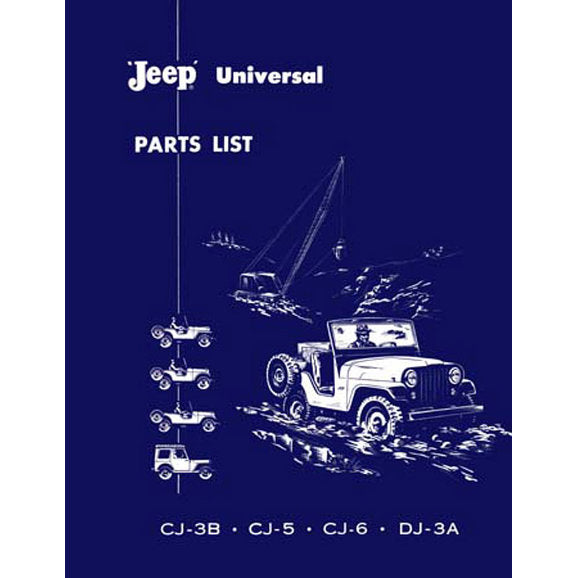 Load image into Gallery viewer, Bishko Automotive Literature Factory Authorized Parts Catalog for 41-73 Vintage Jeeps