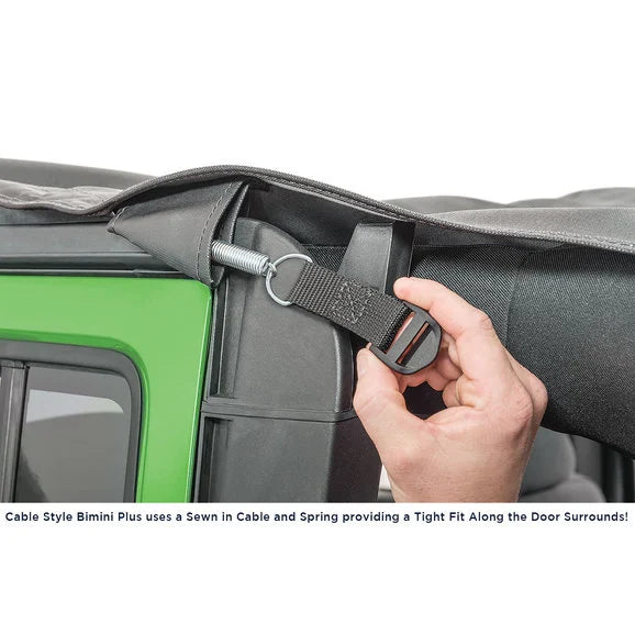 Load image into Gallery viewer, MasterTop Ultimate Summer Combo Tops in MasterTwill® Fabric for 07-18 Jeep Wrangler JK 2-Door