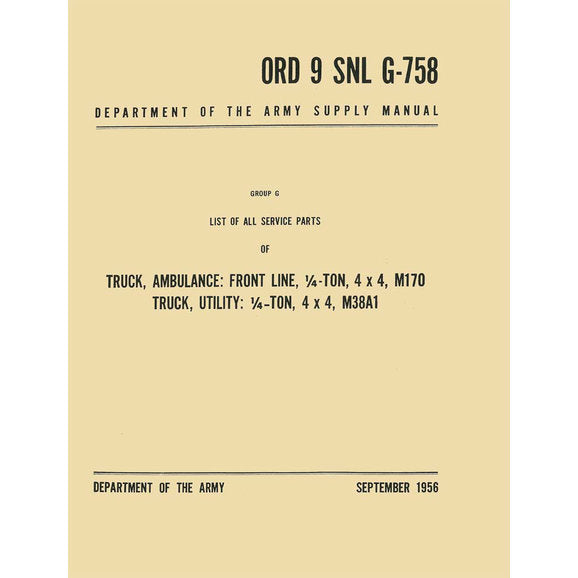 Load image into Gallery viewer, Bishko Automotive Literature Factory Authorized Parts Catalog for 41-73 Vintage Jeeps