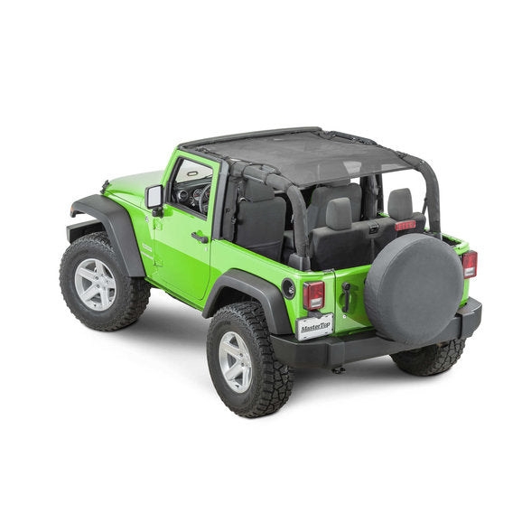 Load image into Gallery viewer, MasterTop Shademaker Bimini Top Plus for 07-18 Jeep Wrangler JK 2-Door