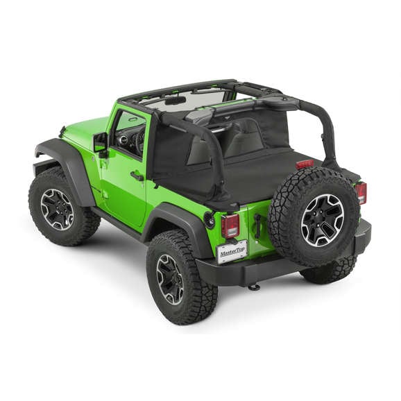 Load image into Gallery viewer, MasterTop Ultimate Summer Combo Tops in MasterTwill® Fabric for 07-18 Jeep Wrangler JK 2-Door