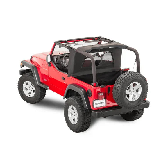 Load image into Gallery viewer, MasterTop Ultimate Summer Combo in MasterTwill® Fabric for 97-06 Soft Top Equipped Jeep TJ Wrangler