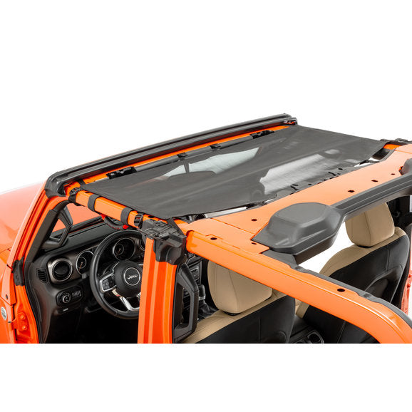 Load image into Gallery viewer, MasterTop Mesh Bimini Top with Integrated Grab Handles for 18-23 Jeep Wrangler JL & Gladiator JT