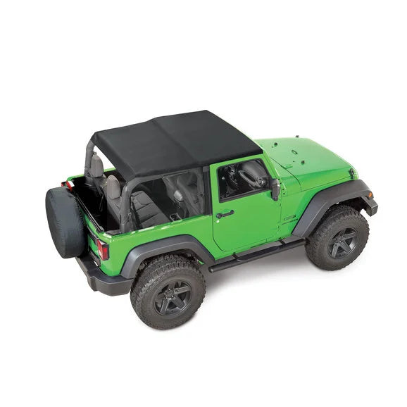 Load image into Gallery viewer, MasterTop SkyMaster® Frameless Fastback Fabric Only Replacement Soft Top for 07-18 Jeep Wrangler JK