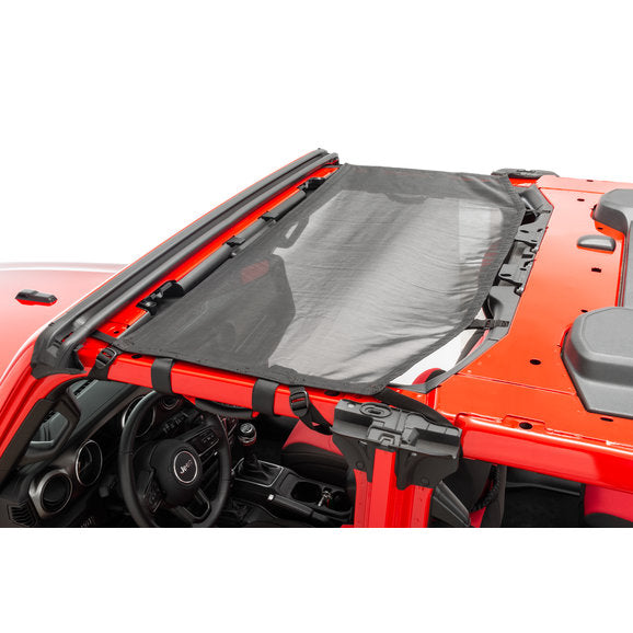 Load image into Gallery viewer, MasterTop Mesh Bimini Top with Integrated Grab Handles for 18-23 Jeep Wrangler JL & Gladiator JT