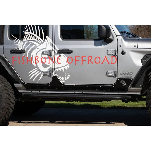 Load image into Gallery viewer, Fishbone Offroad FB23180 Scale Side Armor for 18-24 Jeep Wrangler JL Unlimited