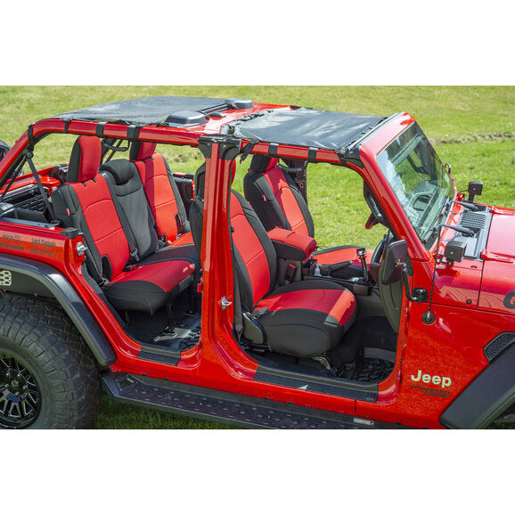 Load image into Gallery viewer, MasterTop ShadeMaker Freedom Mesh Bimini Top Plus for 18-23 Jeep Wrangler JL Unlimited