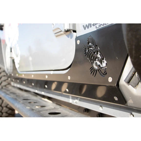 Load image into Gallery viewer, Fishbone Offroad FB23180 Scale Side Armor for 18-24 Jeep Wrangler JL Unlimited