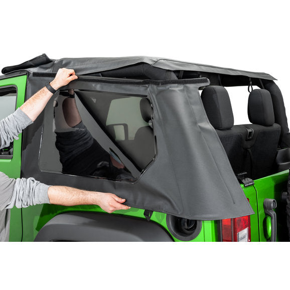 Load image into Gallery viewer, MasterTop SkyMaster® Frameless Fastback Soft Top for 07-18 Jeep Wrangler JK