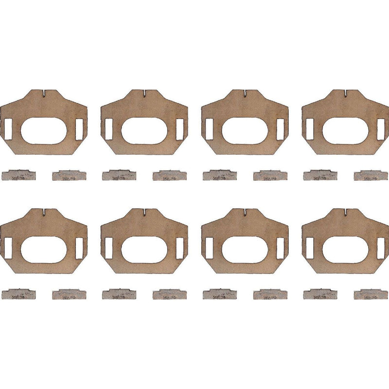 Load image into Gallery viewer, All-Pro Offroad Toyota Weld-On Lower Control Arm Cam Tab Gussets