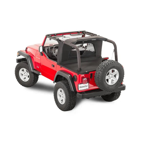 Load image into Gallery viewer, MasterTop Ultimate Summer Combo in MasterTwill® Fabric for 97-06 Soft Top Equipped Jeep TJ Wrangler