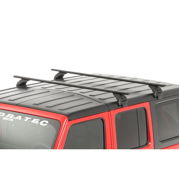 Load image into Gallery viewer, Mopar 82215387AB Removable Roof Rack Kit for 18-24 Jeep Wrangler JL & Gladiator JT with Factory Hardtop