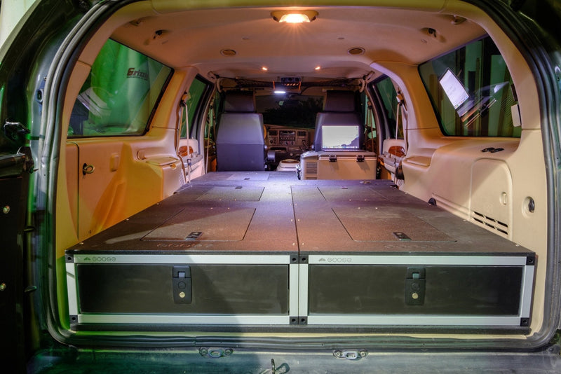 Load image into Gallery viewer, Goose Gear Ford Excursion 2000-2006 1st Gen. - Single Drawer Module - 25 3/4" Wide x 8" High x 59" Depth