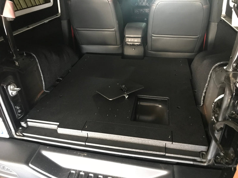 Load image into Gallery viewer, Goose Gear Jeep Wrangler 2007-2018 JK 2 Door - Rear Plate Systems