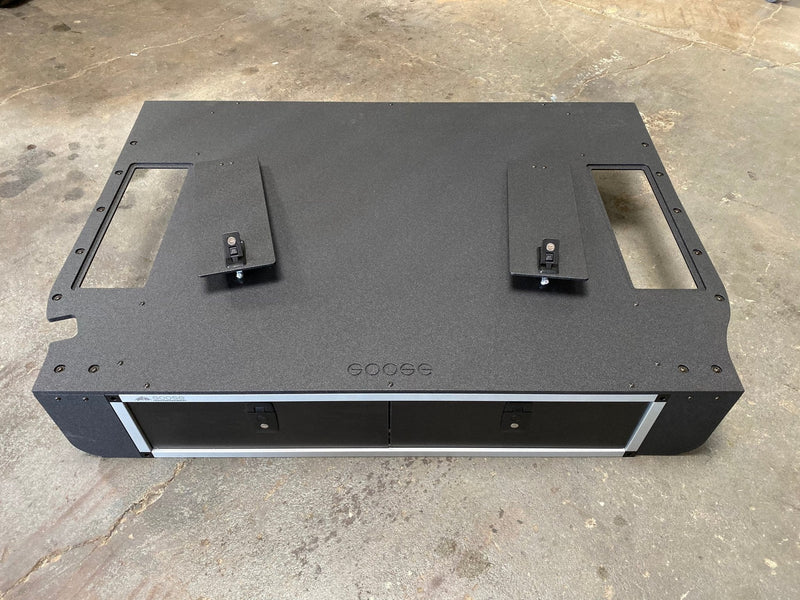 Load image into Gallery viewer, Goose Gear Toyota Land Cruiser 2008-2021 200 Series - Side x Side Drawer Module with Fitted Top Plate