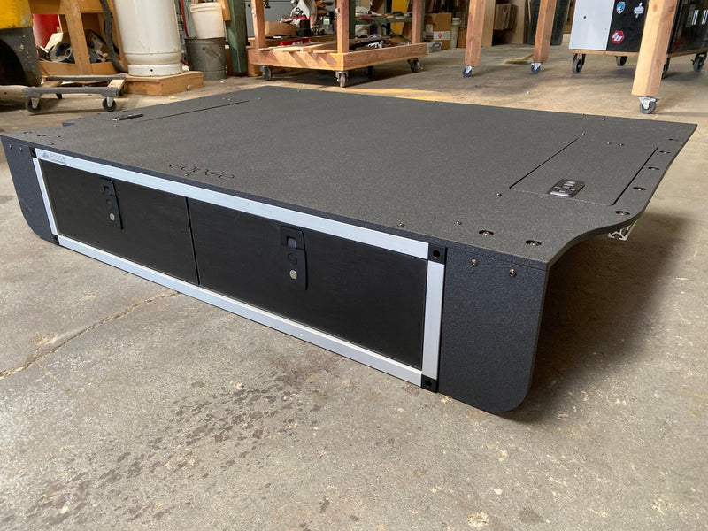Load image into Gallery viewer, Goose Gear Toyota Land Cruiser 2008-2021 200 Series - Side x Side Drawer Module with Fitted Top Plate