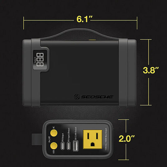 Scosche PBPi-SP PowerUp 32K Portable Power Station