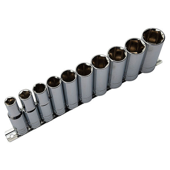 Load image into Gallery viewer, Eastwood 10-Piece Drive SAE Deep Socket Set
