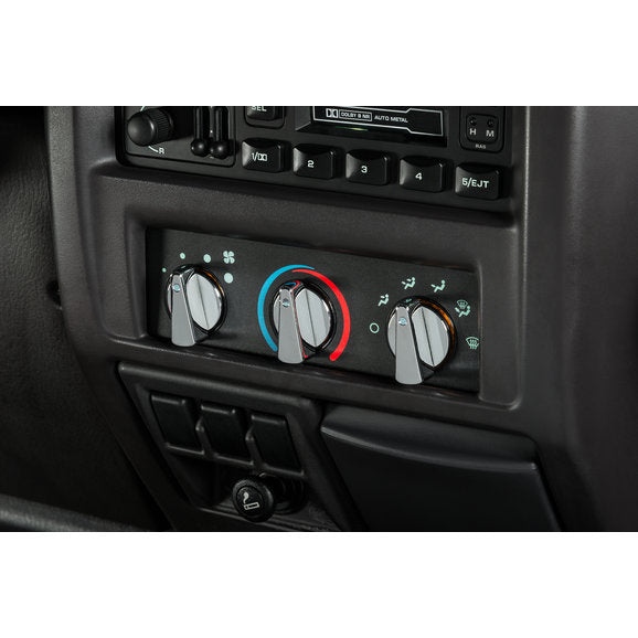 Load image into Gallery viewer, Rugged Ridge Billet Aluminum Climate Control Knobs for 98-06 Jeep Wrangler TJ
