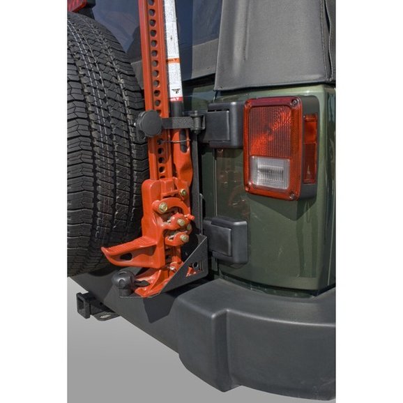 Load image into Gallery viewer, Rugged Ridge 11586.01 Off-Road Jack Mount for 07-18 Jeep Wrangler JK
