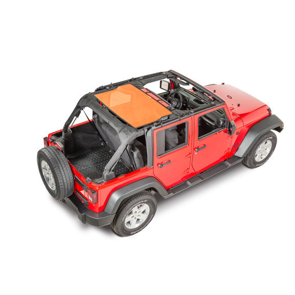 Load image into Gallery viewer, Dirtydog 4X4 Rear Sun Screen for 07-18 Jeep Wrangler Unlimited JK 4 Door
