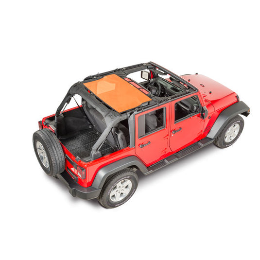 Dirtydog 4X4 Rear Sun Screen for 07-18 Jeep Wrangler Unlimited JK 4 Door