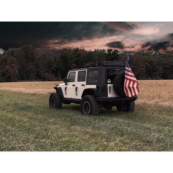 Load image into Gallery viewer, Rox Offroad ROX-1776 The Judge Flag Mounting Kit for 87-24 Jeep Wrangler YJ, TJ, JK &amp; JL
