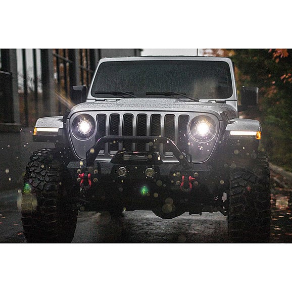 Load image into Gallery viewer, Morimoto LF517 Super7 Headlights for 18-24 Jeep Wrangler JL &amp; Gladiator JT
