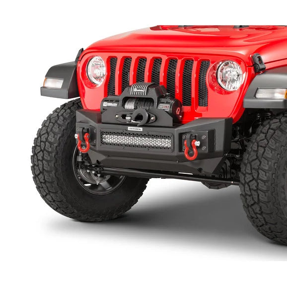 Go Rhino 331100T Rockline Front Bumper for 07-20 Jeep Wrangler JL, JK & Gladiator JT