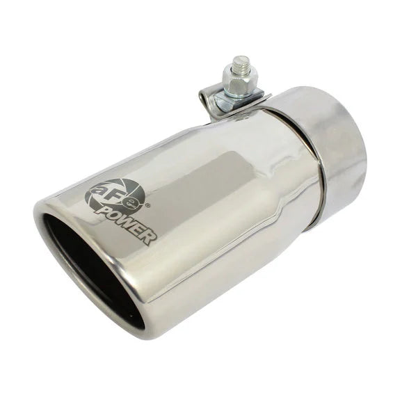 Load image into Gallery viewer, aFe Power 49T25304-P06 Mach Force XP 2.5&quot; Polished 304SS Exhaust Tip
