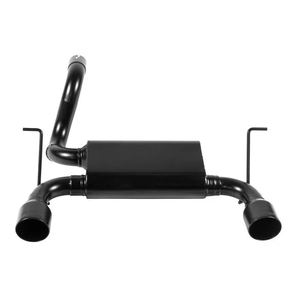 Load image into Gallery viewer, Flowmaster 817804 Force II Dual Axle Back Exhaust with Black Tips for 18-24 Jeep Wrangler JL with 3.6L
