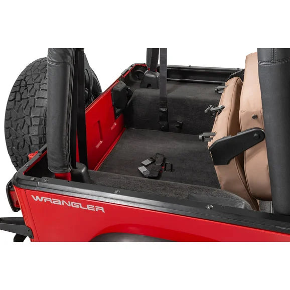 Load image into Gallery viewer, Rugged Ridge Fold &amp; Tumble Vinyl Rear Seat for 76-95 Jeep CJ &amp; Wrangler YJ
