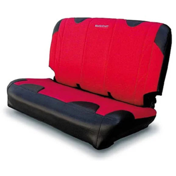 Load image into Gallery viewer, MasterCraft Fold &amp; Tumble Dirt Sport Design Rear Seat Cover for 97-02 Jeep Wrangler TJ
