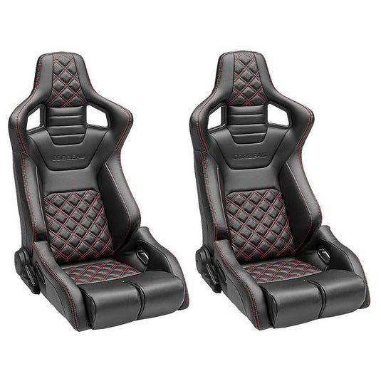 Corbeau Sportline RRB Front Reclining Seat Pair