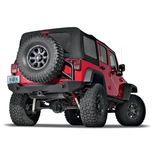 Load image into Gallery viewer, WARN 89525 Elite Series Rear Bumper for 07-18 Jeep Wrangler JK
