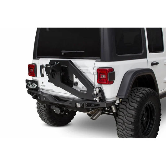 ADD Offroad T96912NA01NA Stealth Fighter Tire Carrier for 18-20 Jeep Wrangler JL
