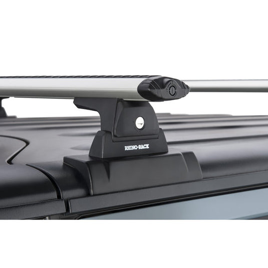 Rhino-Rack Vortex 2-Bar Backbone Roof Rack for 07-18 Jeep Wrangler Unlimited JK Hardtop