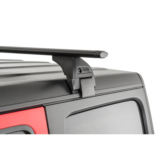 Mopar 82215387AB Removable Roof Rack Kit for 18-24 Jeep Wrangler JL & Gladiator JT with Factory Hardtop