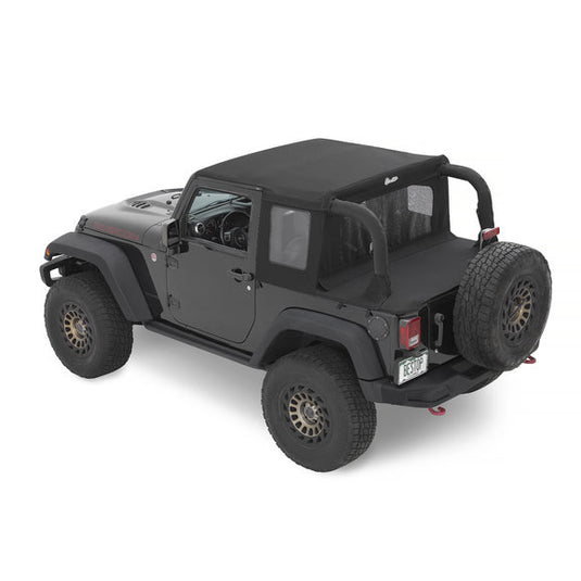 Bestop Trektop Halftop for 07-18 Jeep Wrangler JK 2-Door