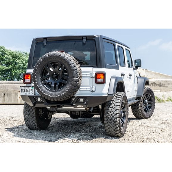 Load image into Gallery viewer, LoD Offroad JRB1841 Destroyer Full Rear Bumper for 18-24 Jeep Wrangler JL
