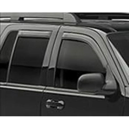 AVS 194252 In Channel Ventvisor in Smoke (4 Piece) for 11-21 Jeep Grand Cherokee WK2