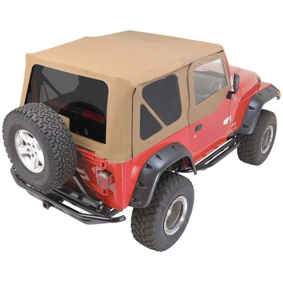 Load image into Gallery viewer, Rampage Products Complete Soft Top Kit with Upper Doors &amp; Tinted Windows for 97-06 Jeep Wrangler TJ
