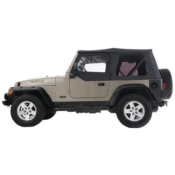 Load image into Gallery viewer, King 4WD 14010135 Premium Replacement Soft Top with Upper Doors for 97-06 Jeep Wrangler TJ
