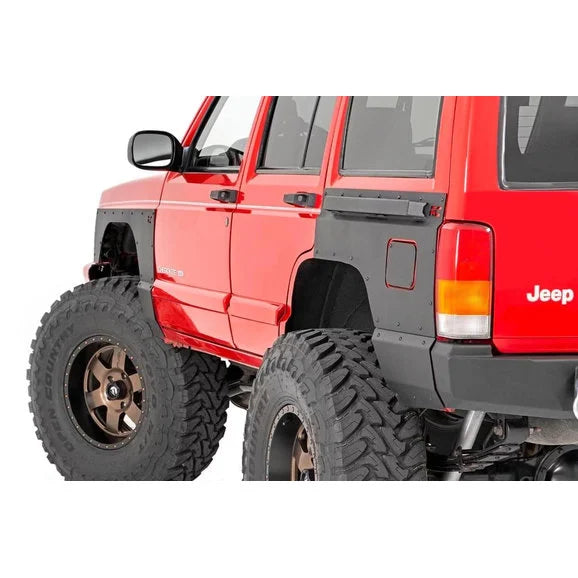 Load image into Gallery viewer, Rough Country 10577 Front Quarter Panel Armor for 84-96 Jeep Cherokee XJ
